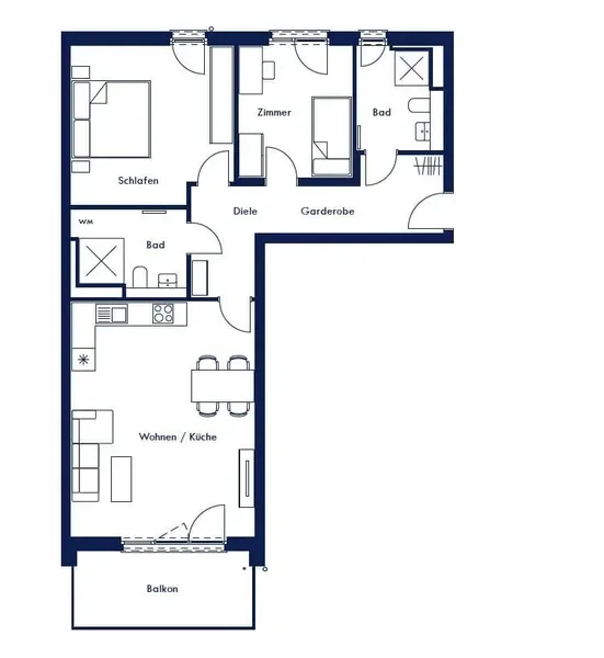 Wohnung 58