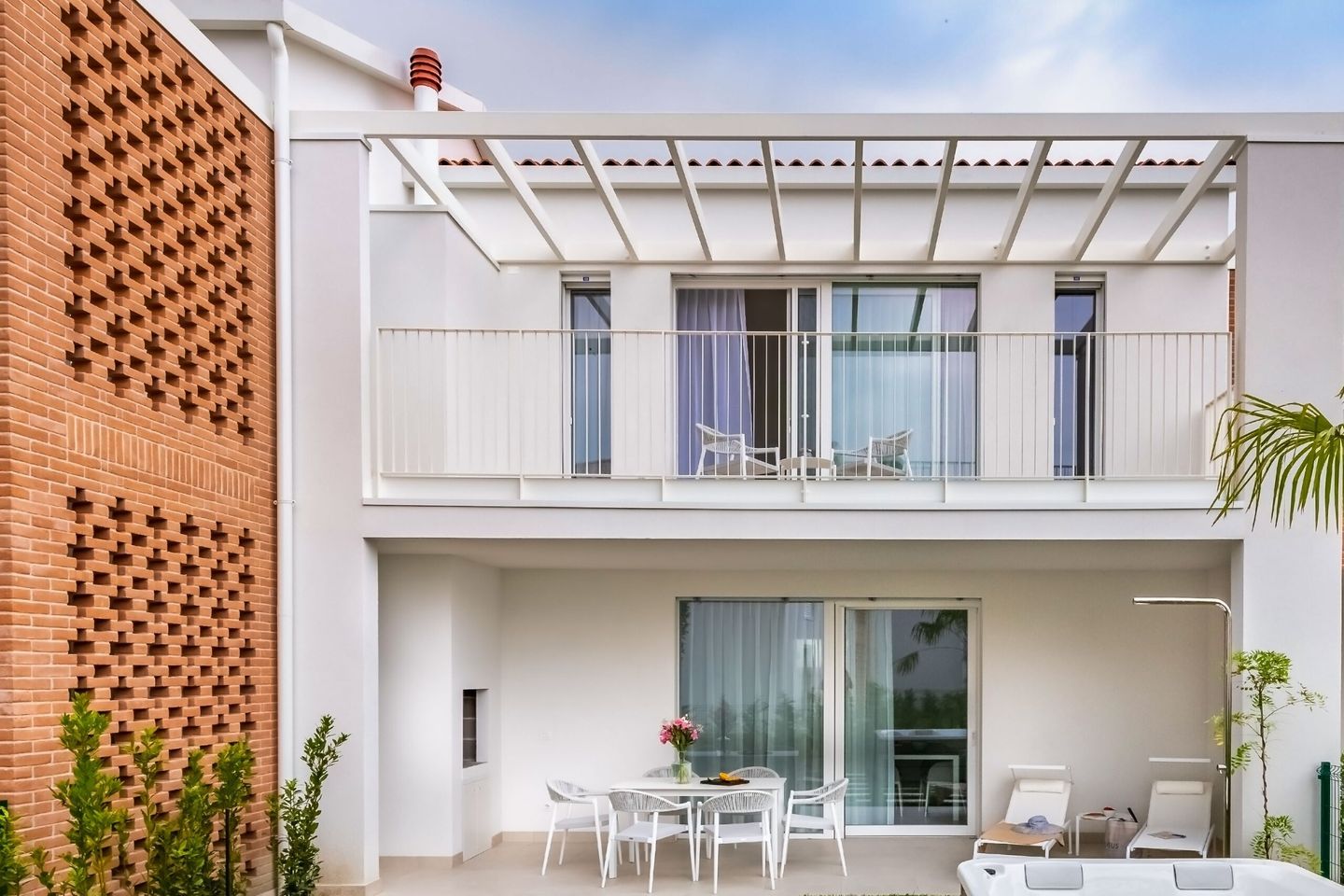 Außenansicht Wohungen in Italien