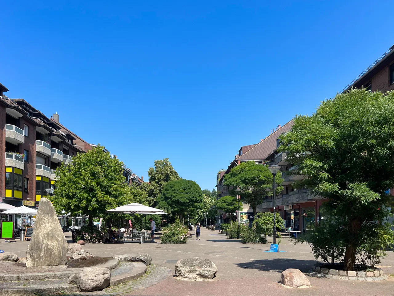 Fußgängerzone Niendorf-Nord