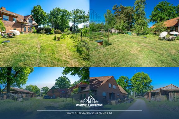 Resthof auf ca. 7.600 m&sup2; Grundst&uuml;ck in Adelheidsdorf mit viel Potenzial