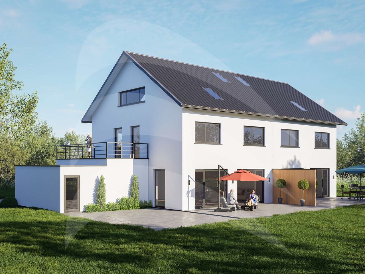 Visualisierung West-Seite