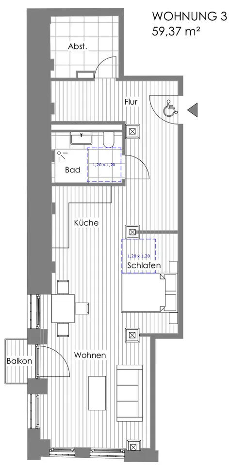 Wohnung 3