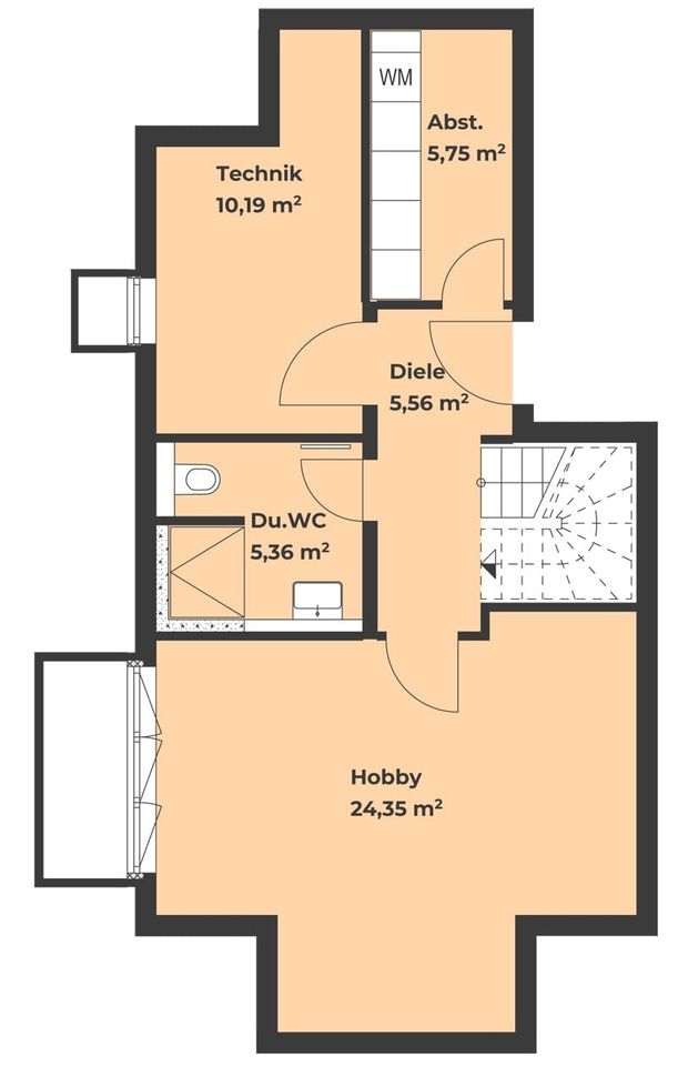 Grundriss Kellergeschoss
