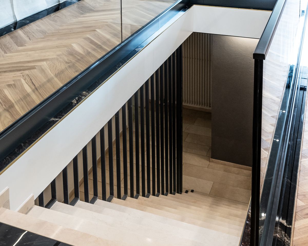 Treppe zum Souterraine