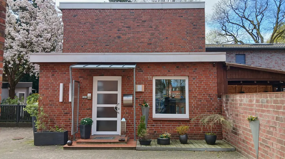 Vorderansicht vom  Hinterhaus