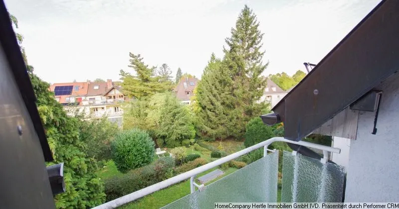 Balkon Ausblick
