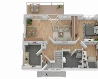 Grundriss Erdgeschoss (nicht maßstabsgetreu)