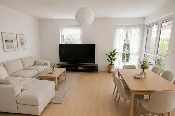 28154 HomeCompany Dresden Möbliert/Furnished 4-Zimmerwohnung in Radebeul mit Terrasse max. 6 Personen