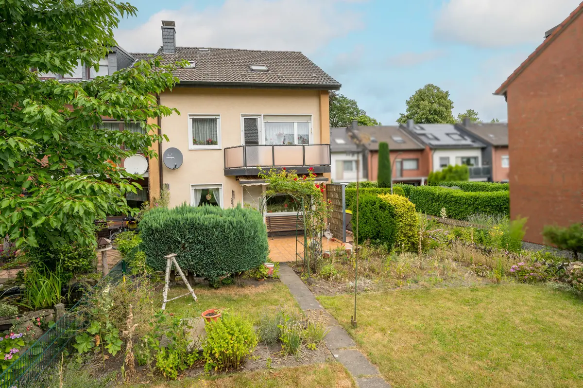 Haus Hinteransicht