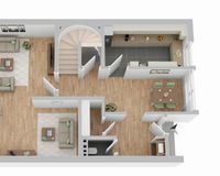 Grundriss Erdgeschoss (nicht maßstabsgetreu)