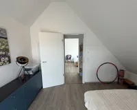 Schlafzimmer/Büro Spitzboden