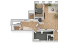 Grundriss Hauptwohnung EG