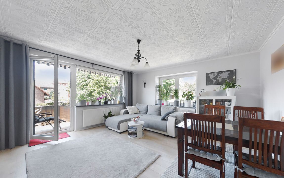 Wohlfühloase mit Weitblick: Clevere Raumwunder-Etagenwohnung in Mönchengladbach
