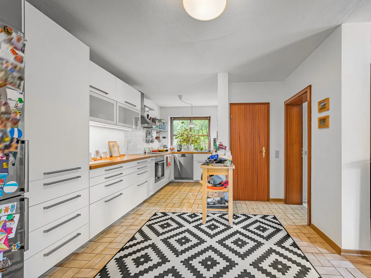 Küche im Obergeschoss