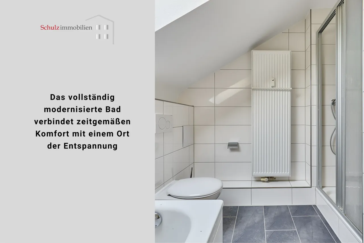 Traumhafte Loggia! Modernisierte 3-Zimmer-DG-Wohnung in Schwetzingen zur Miete - Photo 4