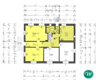 Grundrissskizze Erdgeschoss Gemeindehaus