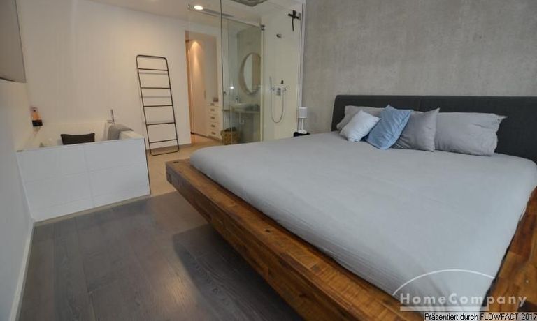 Schlafzimmer-Badezimmer