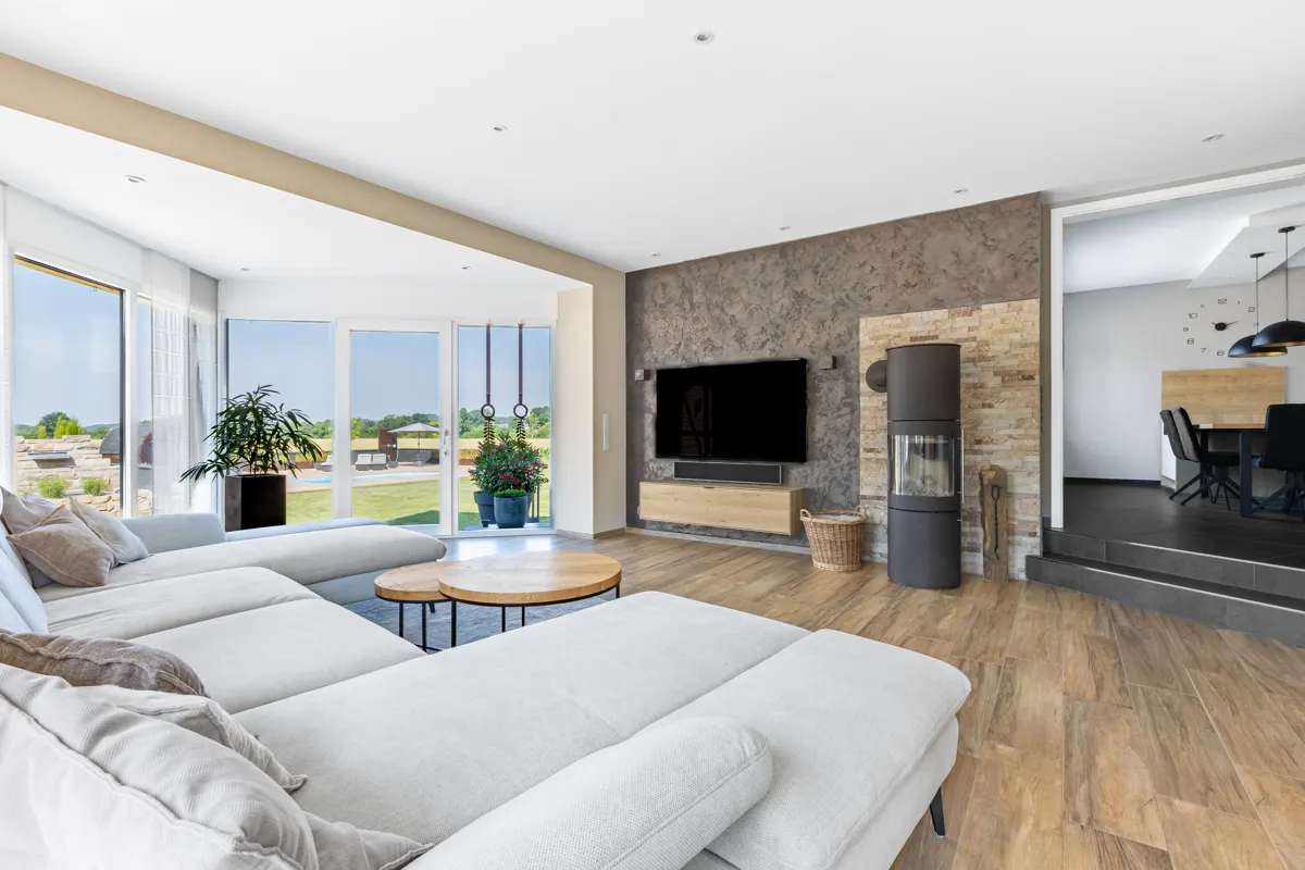 Wohnzimmer Anbau