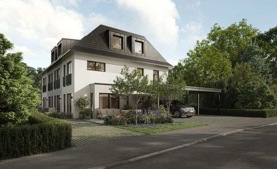 Fabelhaftes Quartett. Stadthäuser mit Klasse