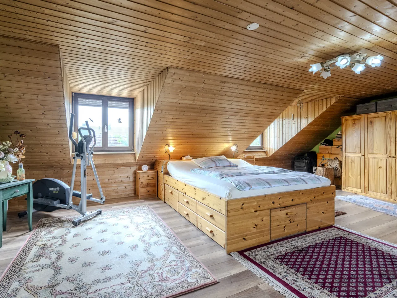 Ausgebautes Dachgeschoss