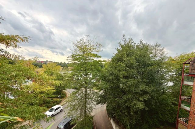schöne Weitsicht vom Balkon