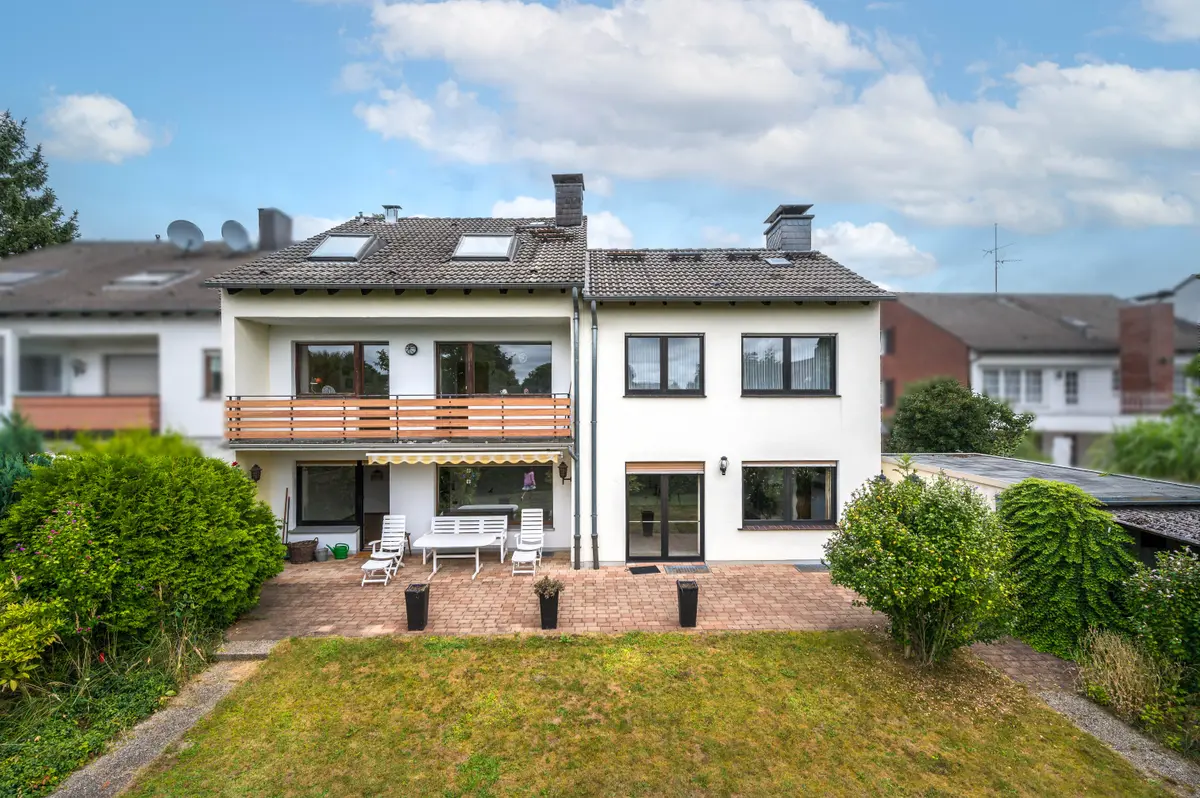 Haus Hinteransicht