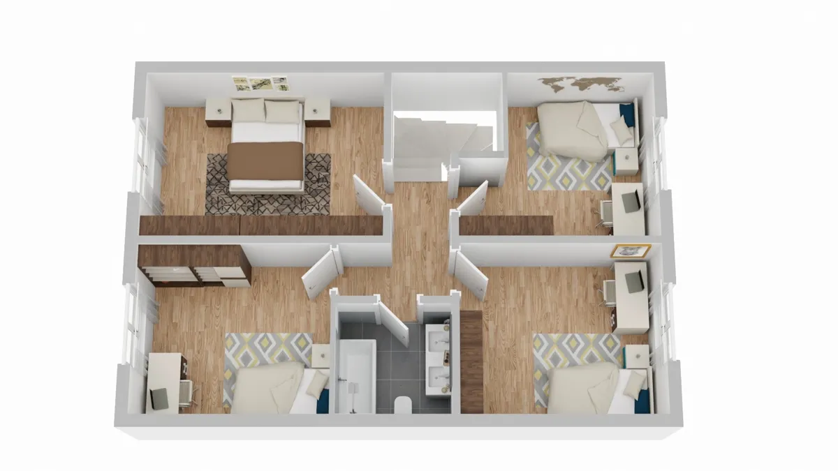 Grundriss Obergeschoss