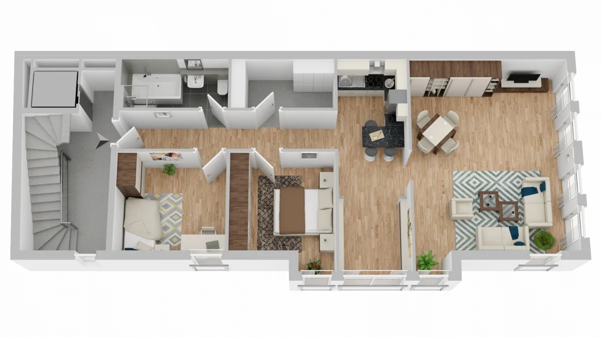 Grundriss 2.OG Wohnung