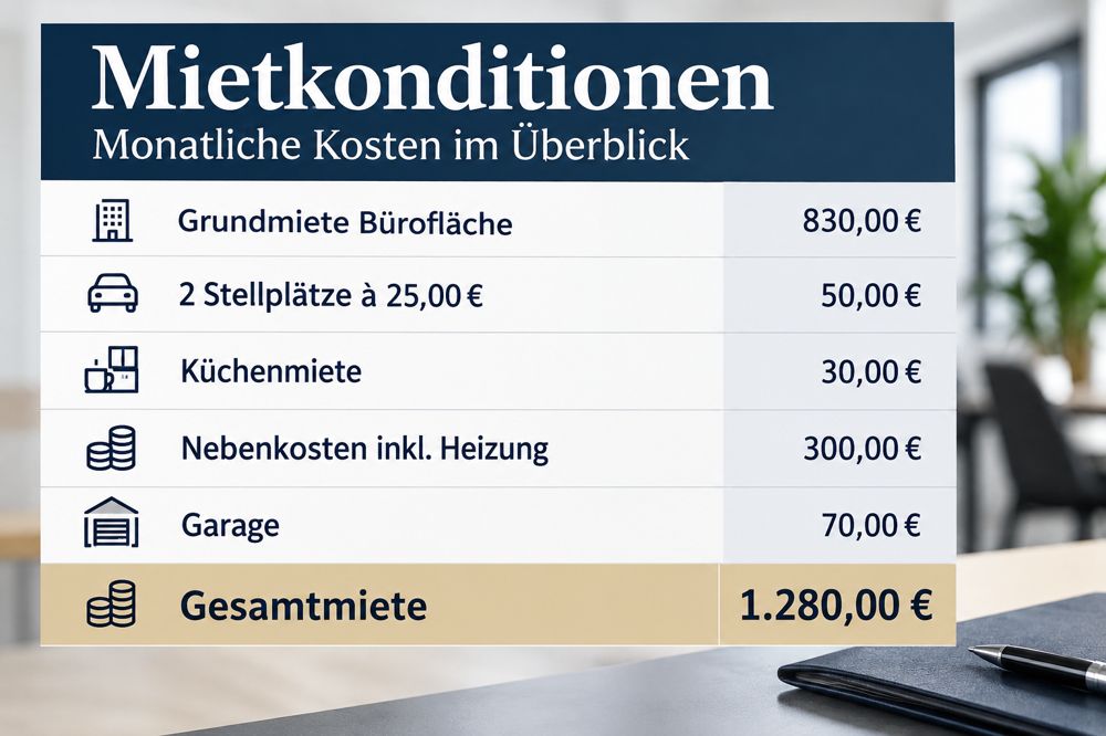 Mietkonditionen