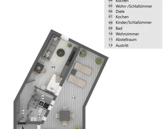 Grundrisse 1 OG
