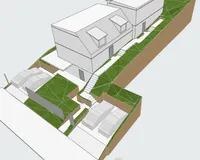 Es handelt sich um unverbindliche Illustrationen mit Sonderausstattungen. Die Bauausführung erfolgt durch das Bauunternehmen