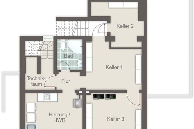 Grundriss Kellergeschoss