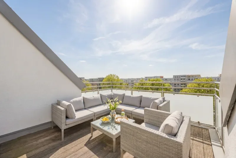 Erste Dachterrasse