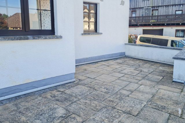 Terrasse vor der Tür