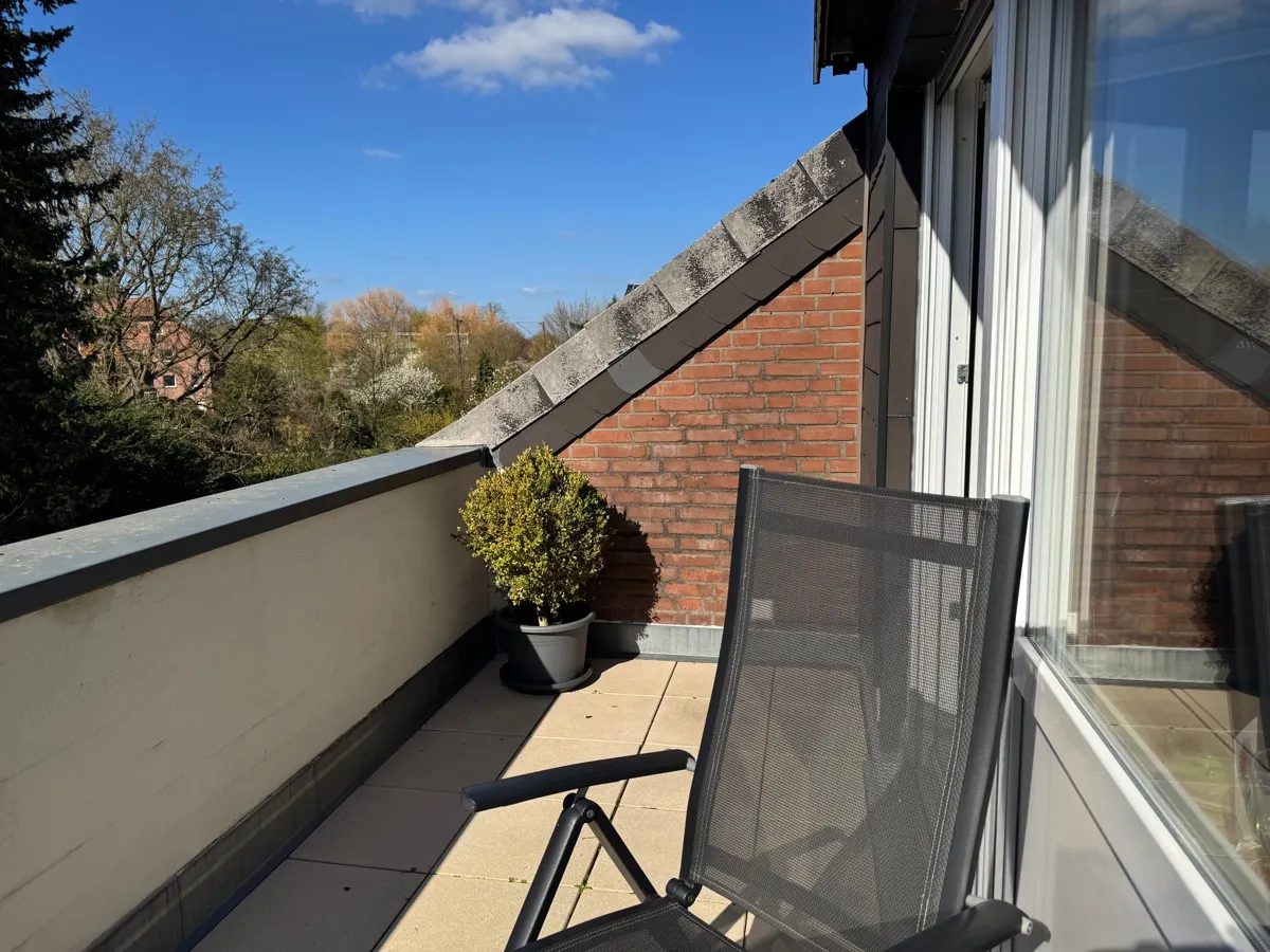 Gemütliche Stunden auf der Dachterrasse