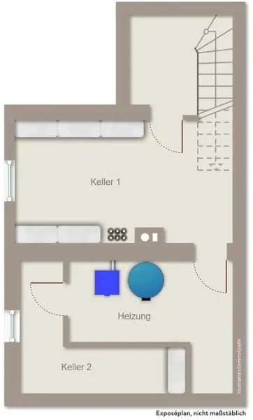 Grundriss Kellergeschoss
