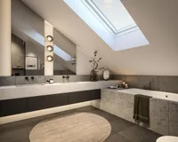 Es handelt sich um unverbindliche Illustrationen mit Sonderausstattungen. Die Bauausführung erfolgt durch das Bauunternehmen