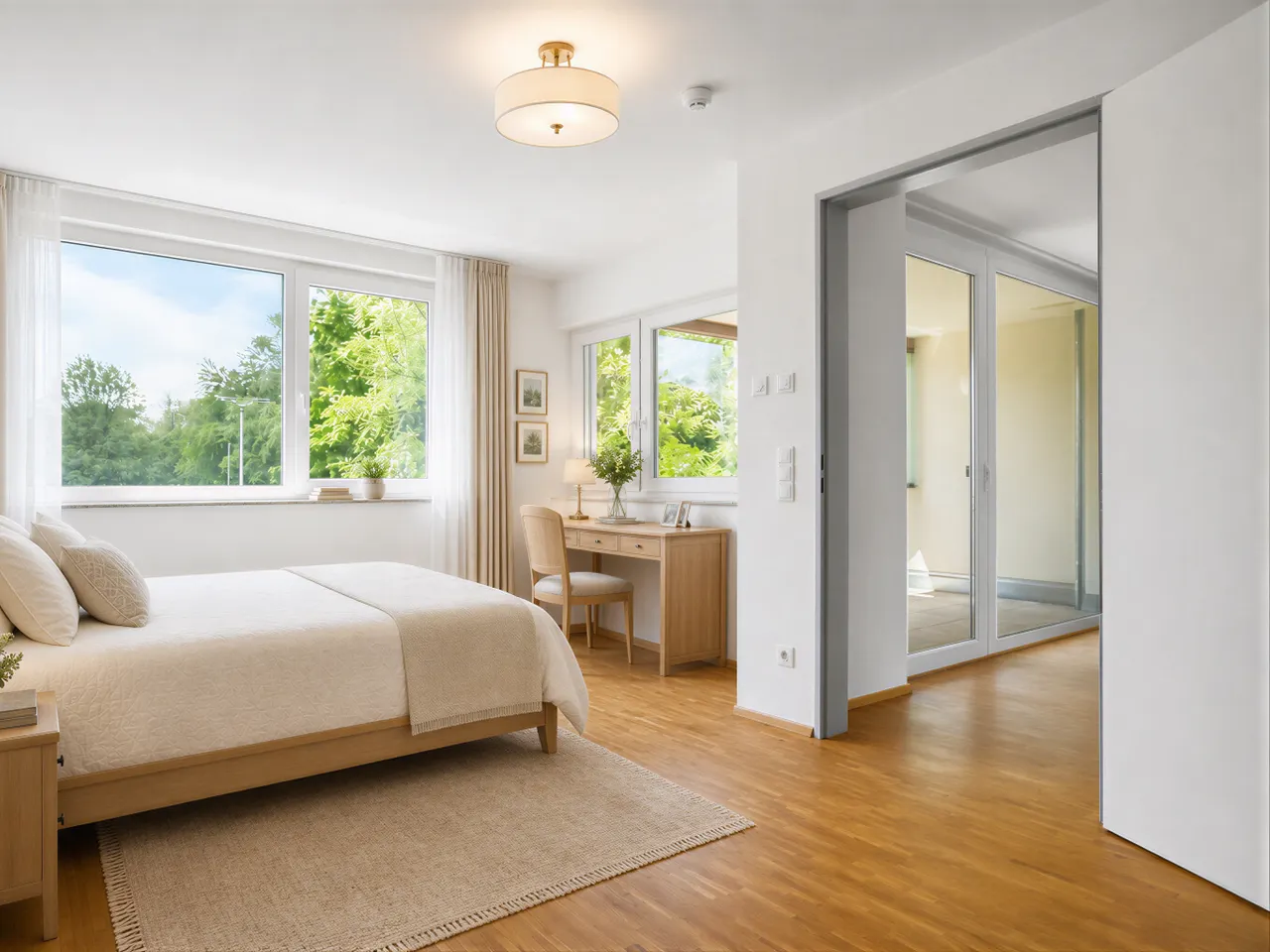 Schlafzimmer Visualisierung