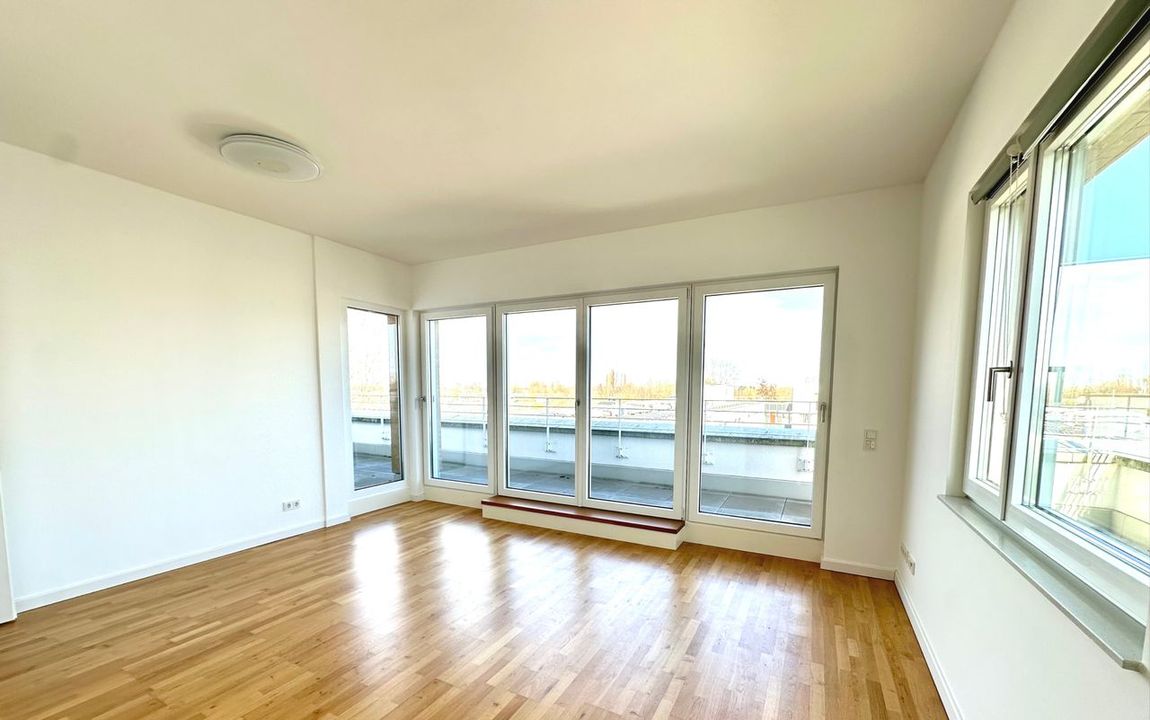 Moderne Penthousewohnung  mit Blick auf die Schwanenburg