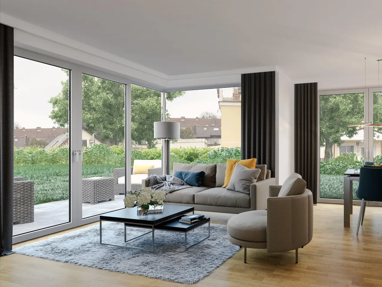 Innenvisualisierung Wohnraum