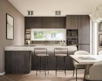 Es handelt sich um unverbindliche Illustrationen mit Sonderausstattungen. Die Bauausführung erfolgt durch das Bauunternehmen