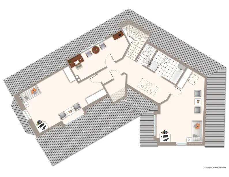 Grundriss Obergeschoss