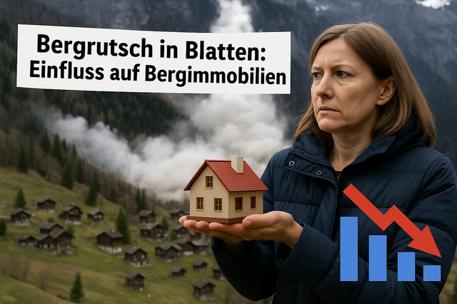 Immobilienwert in Gefahr? Was der Bergrutsch in Blatten für Eigentümerschaft und Kaufinteressierte bedeutet 