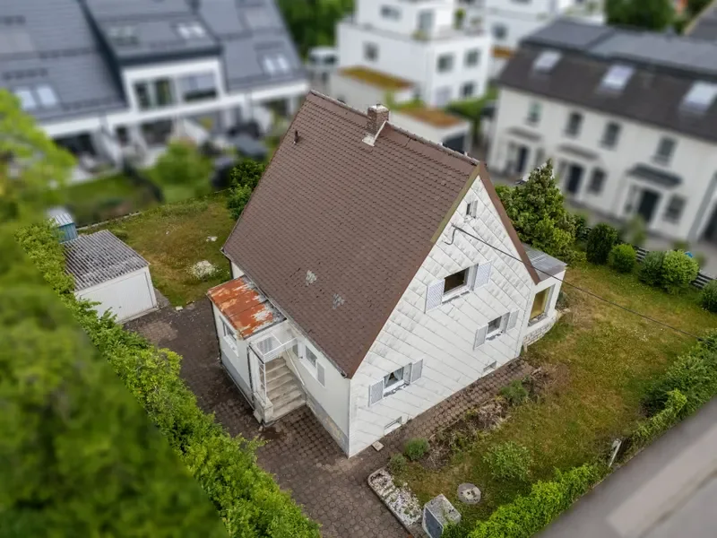 Vogelperspektive Straßenseite