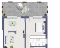 Grundriss 3 Schlafzimmer