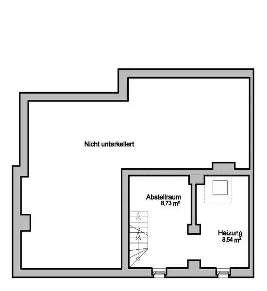 Grundriss Kellergeschoss