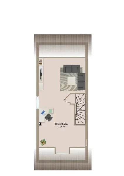 Grundriss Dachgeschoss