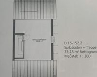 Spitzboden mit Treppe