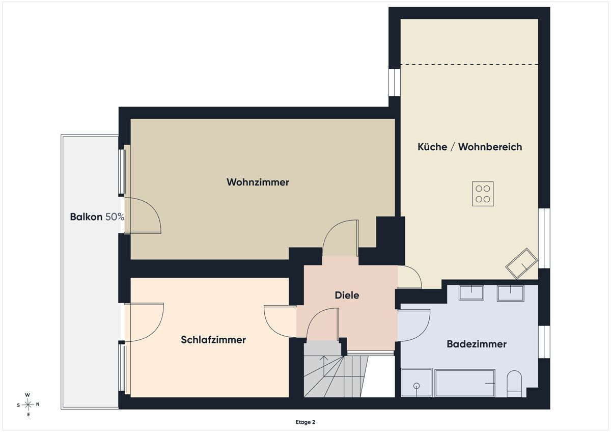Grundriss Obergeschoss