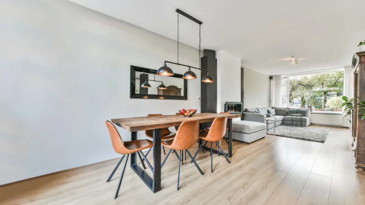 Wohnzimmer einer Immobilie in Darmstadt